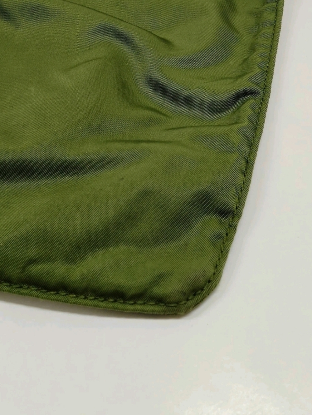 Prada Olive Green Nylon Crossbody Bag - Picture 6 of 8